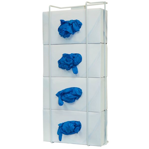 Glove Box Dispenser, Holds (4) Boxes, PK2