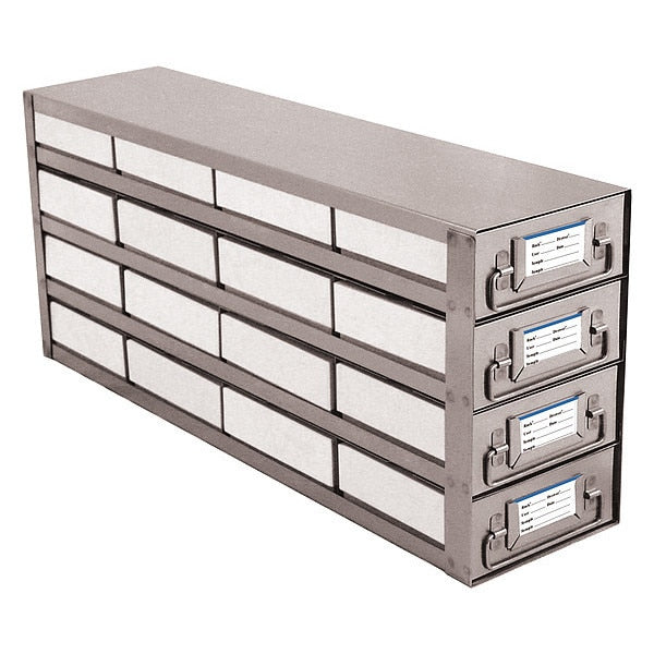 Freezer Rack, Side Access, Holds 36