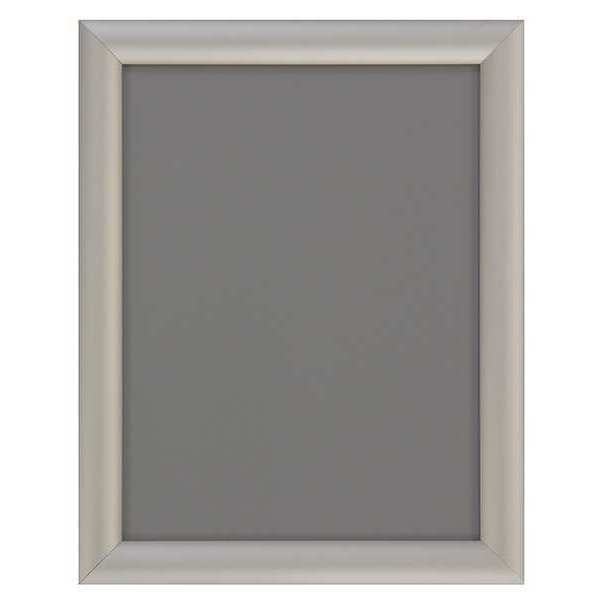Poster Frame, Silver, 8-1/2 x 11in, Acrylic