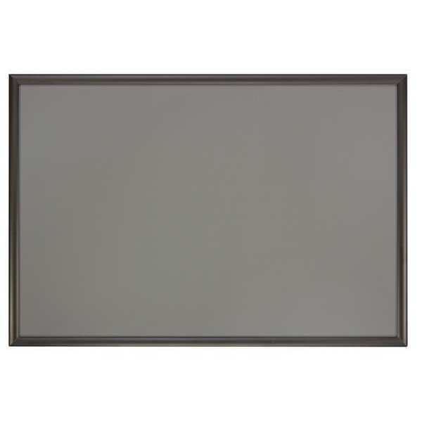 Poster Frame, Silver, 24 x 36 in., Acrylic