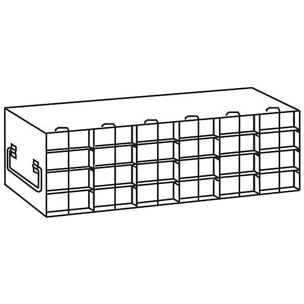 Freezer Rack, for Matrix Box, SS, Holds 24