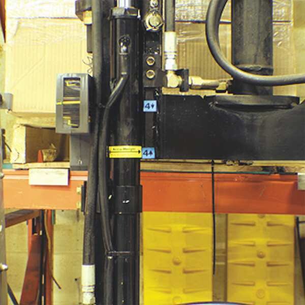 Height Indicator Label, 12 in. H, Vynil