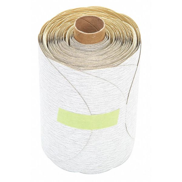 Paper Disc Roll, 180, 5 in. Dia, A Backing