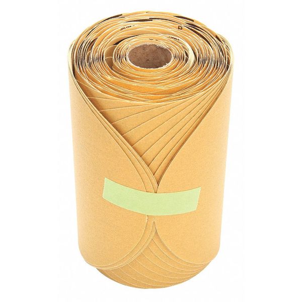 Paper Disc Roll, 240 Grit, 6 in. Dia