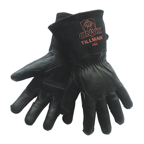 MIG Welding Gloves, Cowhide Palm, M, PR
