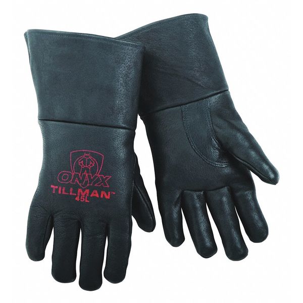 MIG Welding Gloves, Pigskin Palm, XL, PR