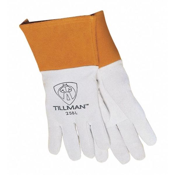 TIG Welding Gloves, Deerskin Palm, XL, PR