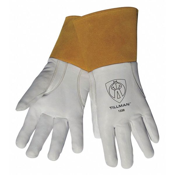 TIG Welding Gloves, Goatskin Palm, M, PR