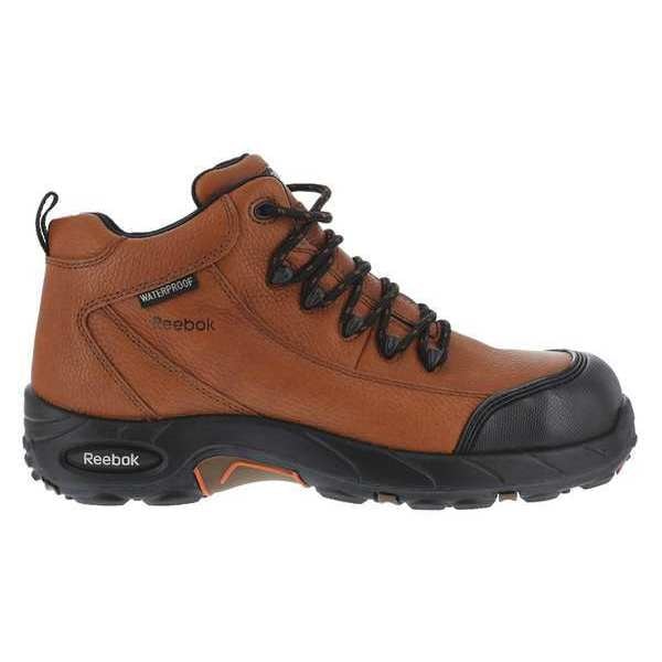 Work Boots, 8-1/2 Sz, Brown, 4in. H, Mens, PR