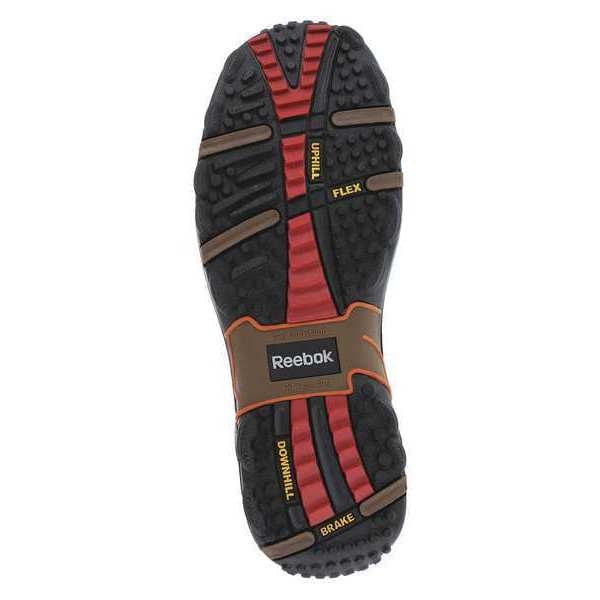 Work Boots, 10-1/2 Sz, Brown, 4in.H, Mens, PR