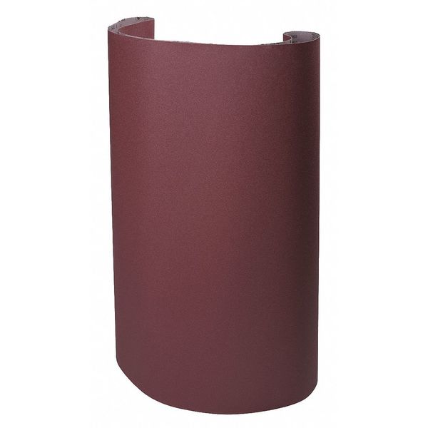 Sanding Belt, Coated, 52 in W, 103 in L, 80 Grit, Medium, Aluminum Oxide, 340D, Brown