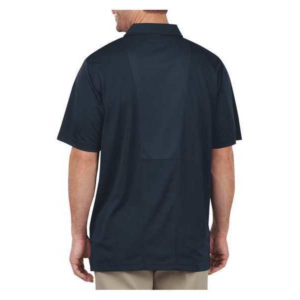 Short Sleeve Polo, Dark Navy, M