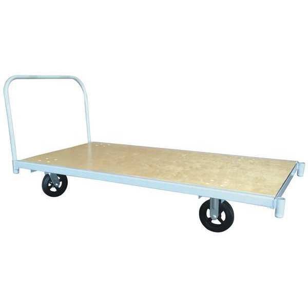Platform Truck, 48 in. L, Steel Frame