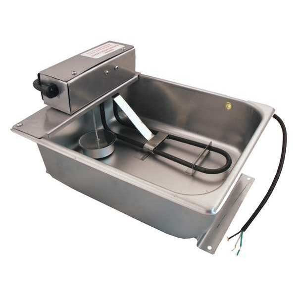 Condensate Drain Pan, 4.80A, 7.5 qt, 11in W