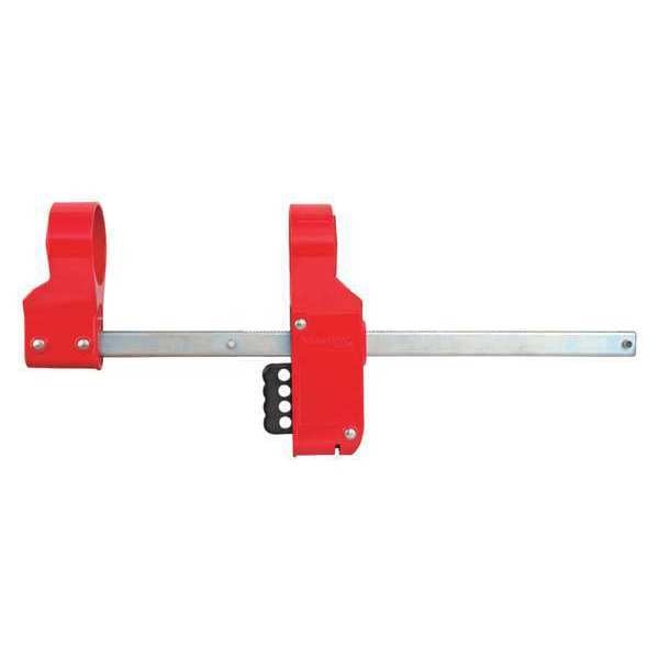 Blind Flange Lockout, 3-1/2 to 12 in Pipe