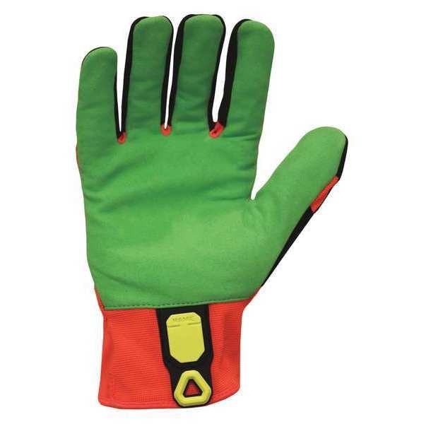Impact Gloves, M, Synthetic Leather, PR