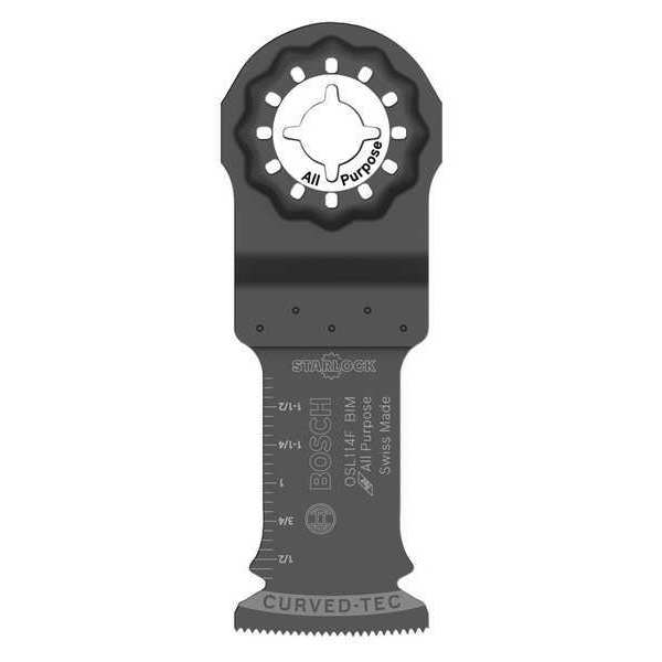 Oscillating Blade, Bi-Metal, 1-1/4 in Size