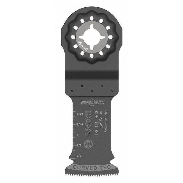 Oscillating Blade, 4 in. L, Cutting Wood