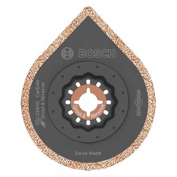 Oscillating Blade, Carbide Grt, 2-3/4 in L