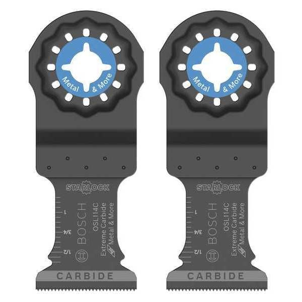 Oscillating Blade, Carbide, 4 in. L, PK2