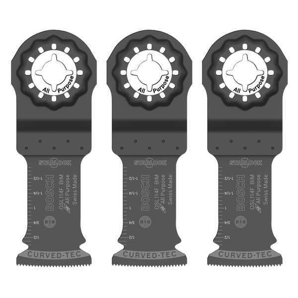 Oscillating Blade, Bi-Metal, Wood, PK3
