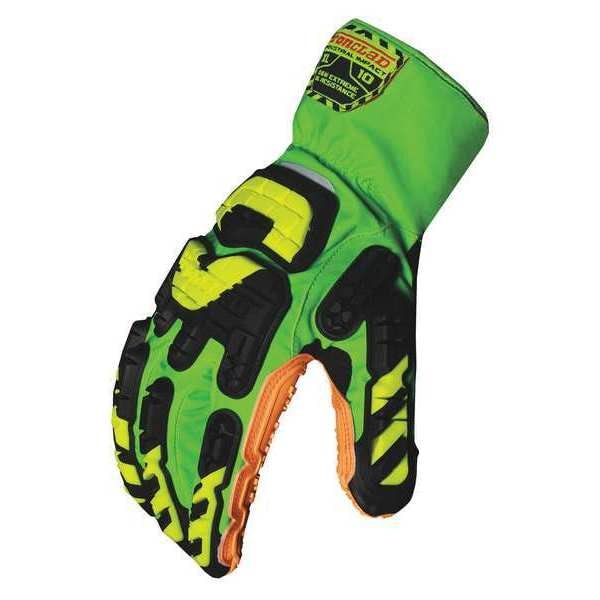 Anti-Vibration Gloves, 3XL, Full Finger, PR