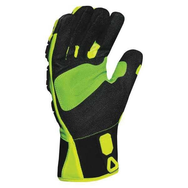 Impact Gloves, S, Slip On Closure, PR