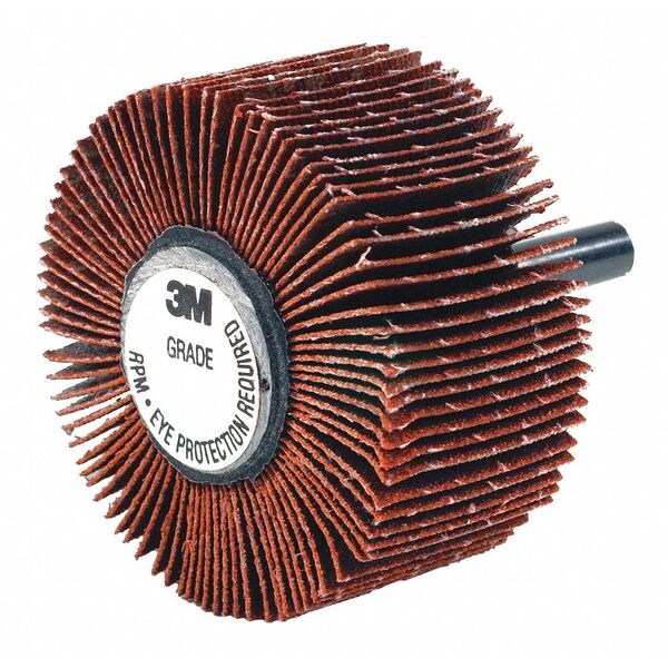 Mounted Flap Wheel, Medium, Ceramic