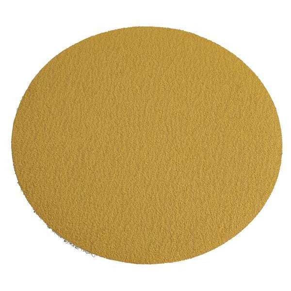 Film Disc, Gold, 180 Grit, 6 in. Dia, PK100