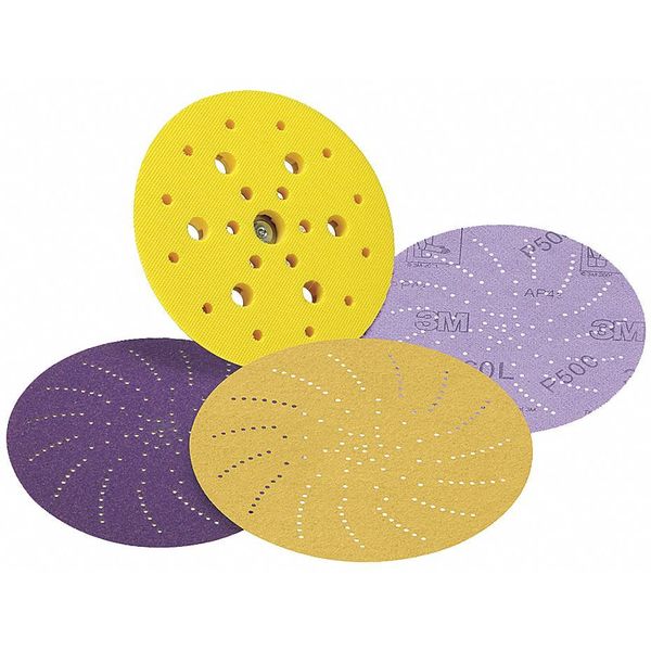 Sanding Disc, Purple, 320 Grit, PK100