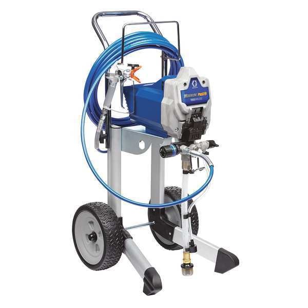 Airless Paint Sprayer, Cart, 7/8 HP