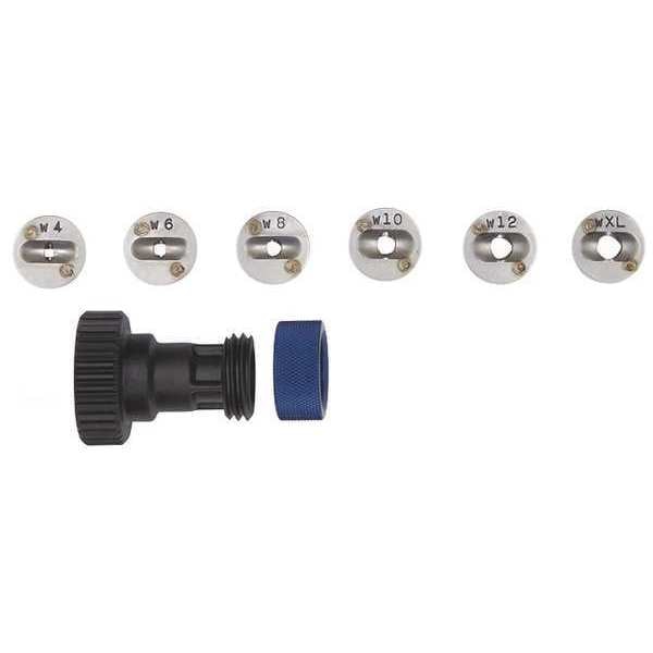 Airless Spray Gun Tip Kit, Black