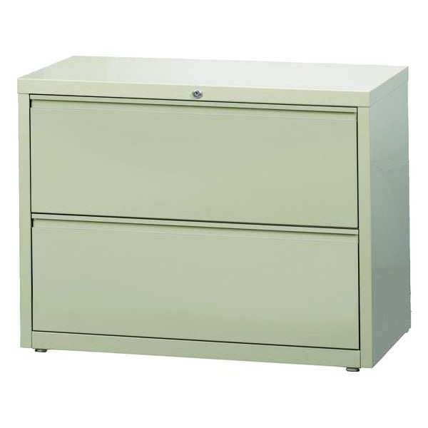 2 Drawer File Cabinet, Putty, A4/Legal/Letter