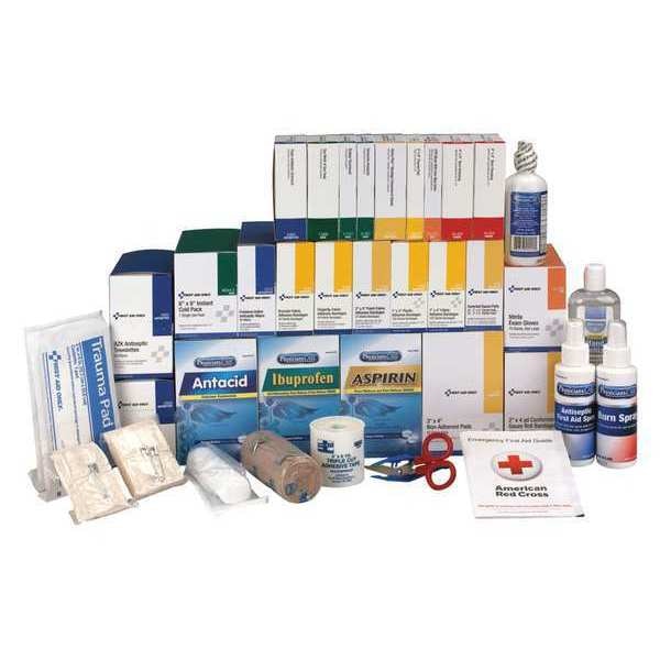 Bulk First Aid Kit Refill, Cardboard, 100 Person