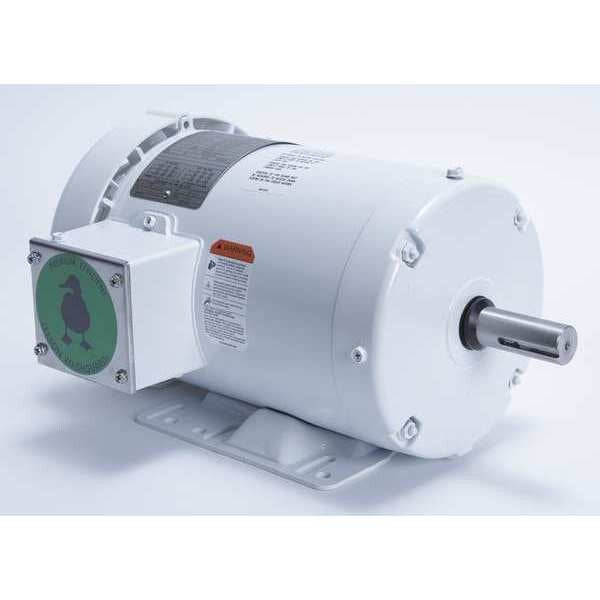 Washdown Motor, 1-1/2 HP, Rigid Base, CWSE