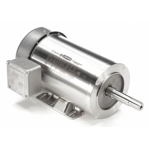 Washdown Motor, 3HP, 145JM Frame, 16-1/2inL