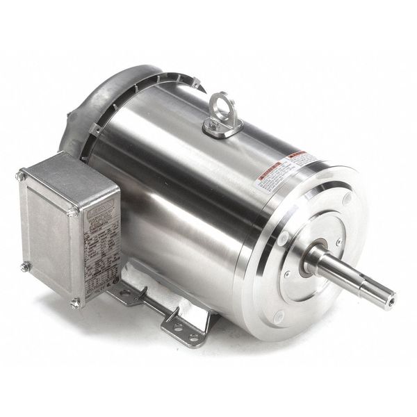 Washdown Motor, 5HP, 184JM Frame, 16-3/4