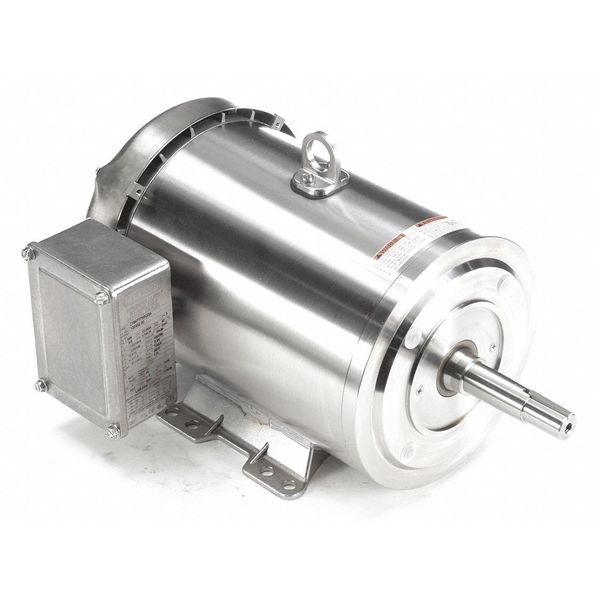 Washdown Motor, 5HP, 184JM Frame, 17-1/4