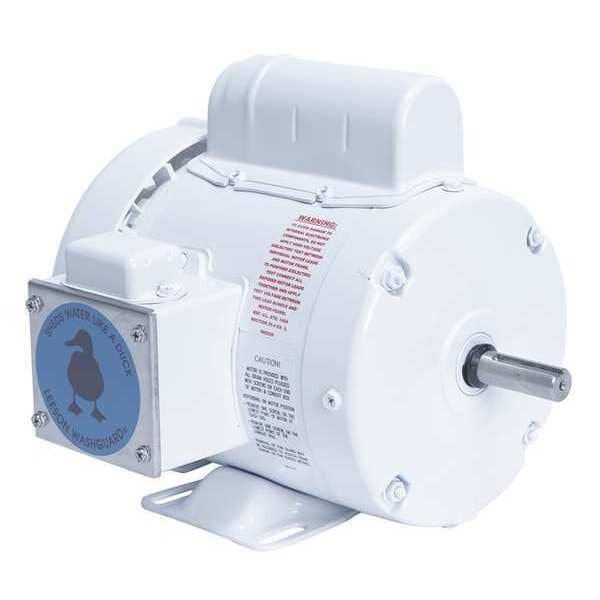 Washdown Motor, 1/2 HP, 1725 rpm, 115/230V