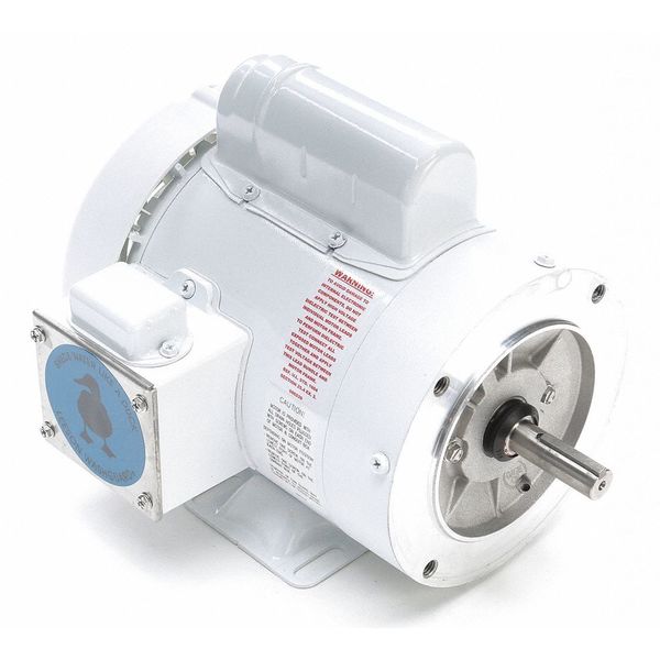 Washdown Motor, Face/Base, 11-3/8 in. L