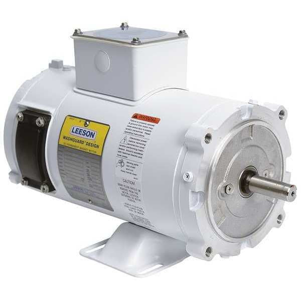 Washdown Motor, 1/4 HP, 90VDC
