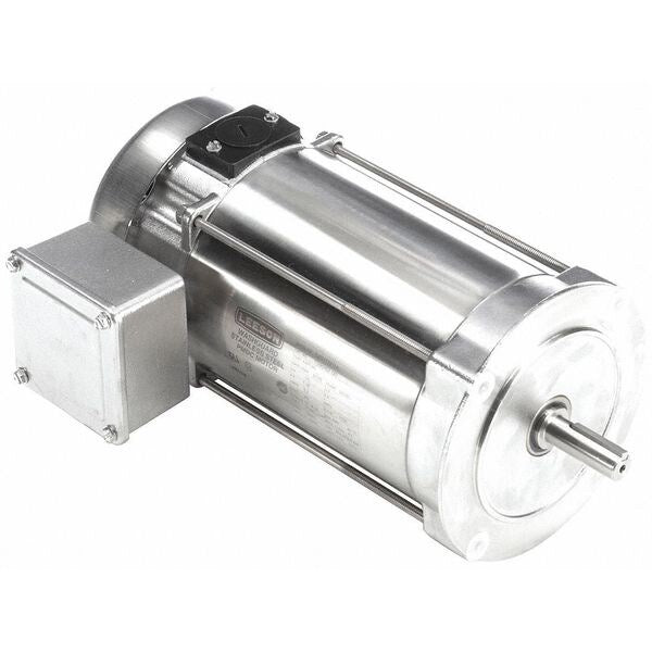 DC Washdown Motor, 5.2A, 90VDC, 13-7/8 in L