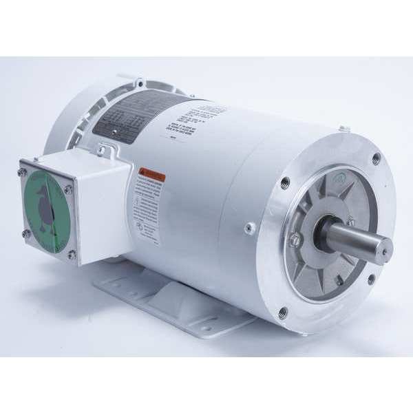 Washdown Motor, 2 HP, 3-Phase, 145TC Frame