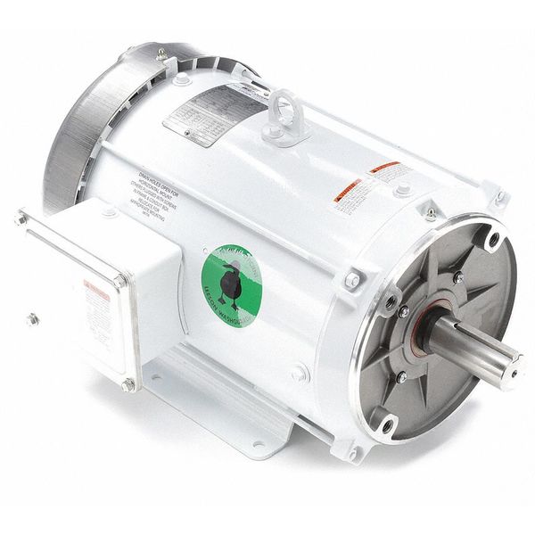 Washdown Motor, 7-1/2HP, Face/Base, 60/50Hz
