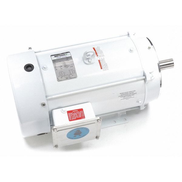 Washdown Motor, 10 HP, Face/Base, 60/50 Hz
