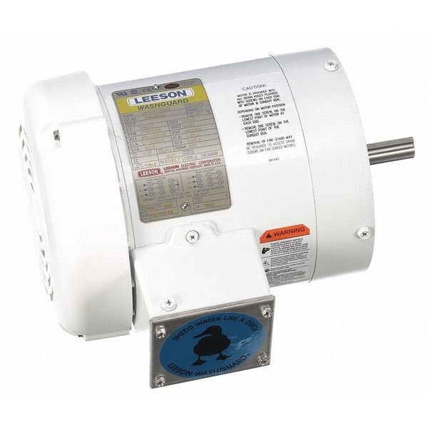 Washdown Motor, 3/4 HP, Face Mounting, CWSE