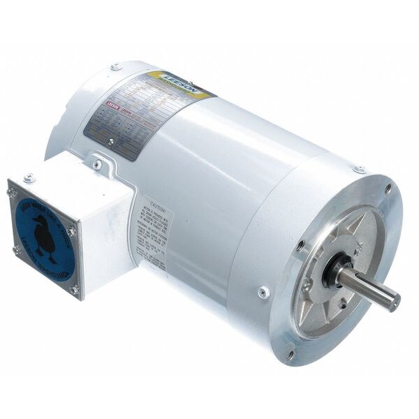 Washdown Motor, 1-1/2 HP, Face Mounting