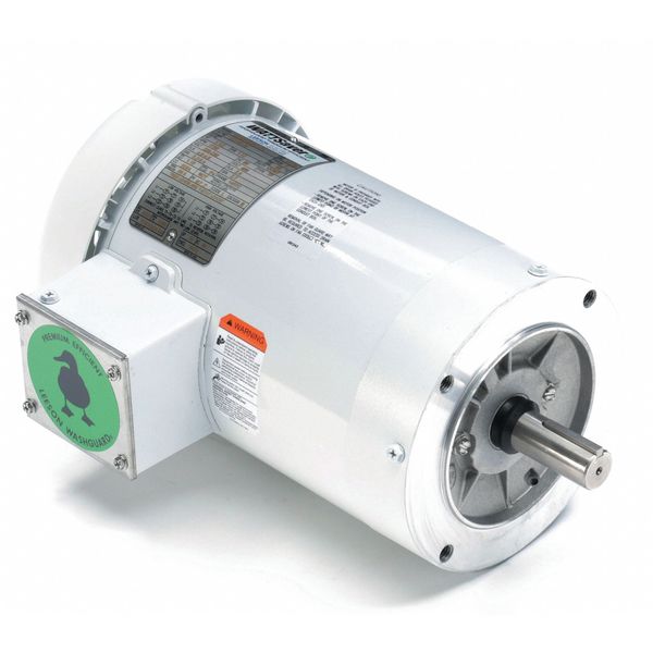 Washdown Motor, 60 Hz, 2 in. Shaft L, CWSE