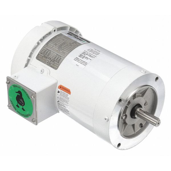 Washdown Motor, 1-1/2HP, 1-15/16in Shaft L