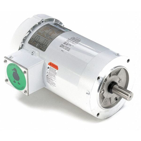 Washdown Motor, 2 HP, 2in Shaft L, 60/50 Hz